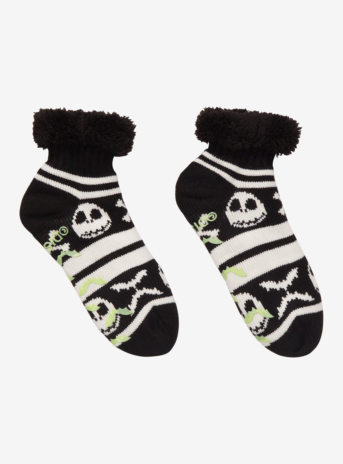 Nightmare before 2025 christmas fuzzy socks