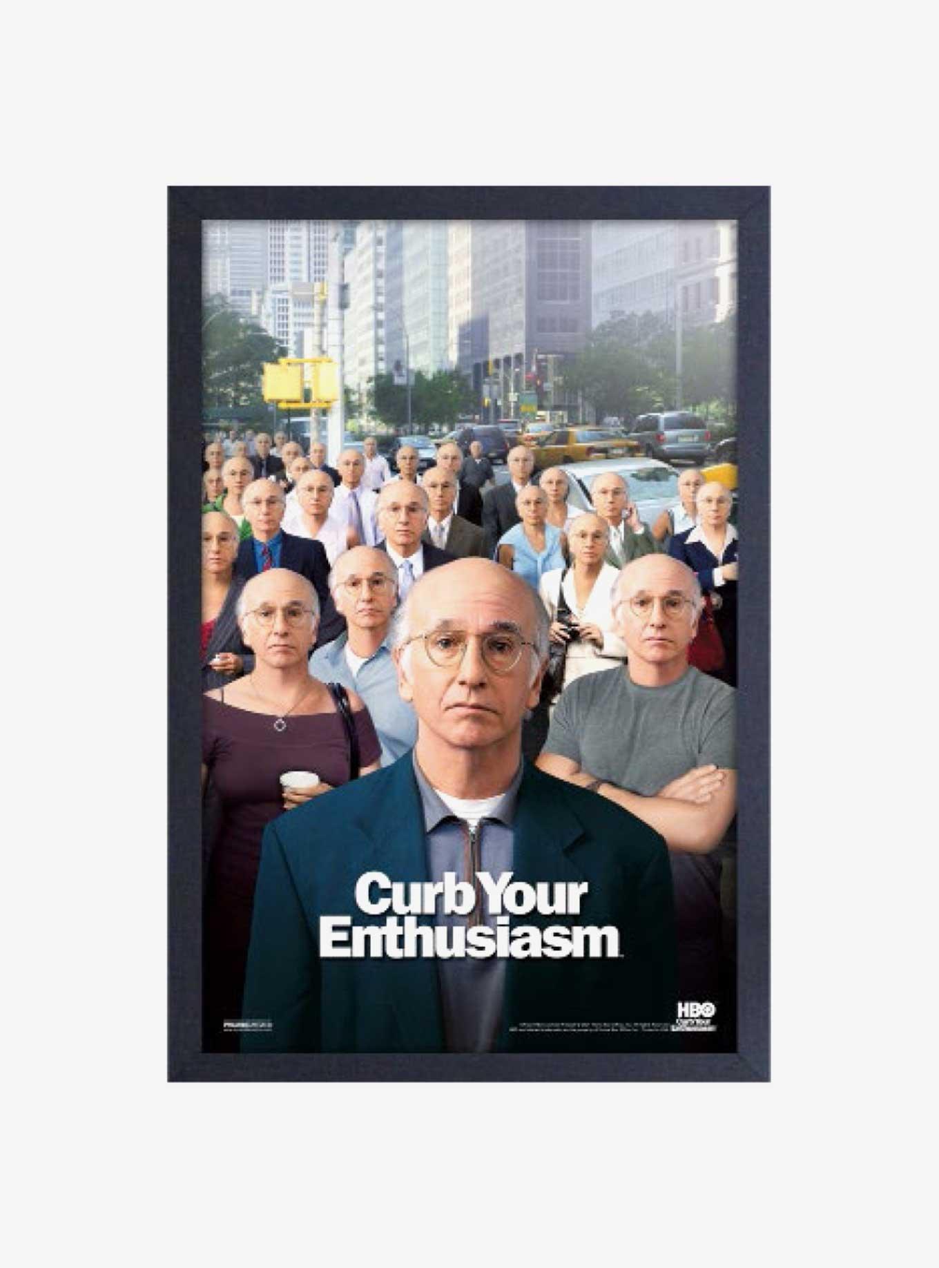 Curb Your Enthusiasm New York Framed Wood Wall Art