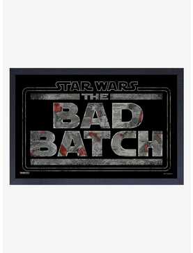 Star Wars The Bad Batch Logo Framed Wood Wall Art, , hi-res