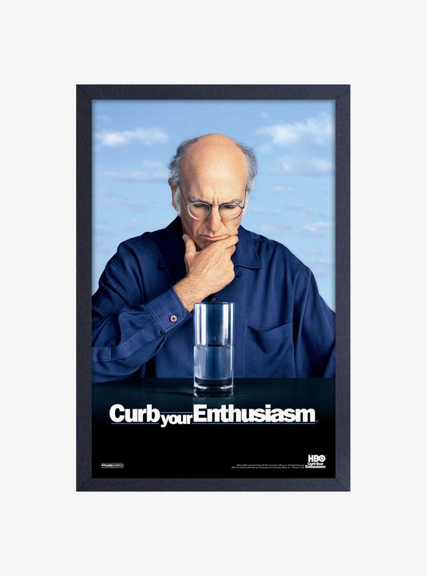 Curb Your Enthusiasm Water Framed Wood Wall Art