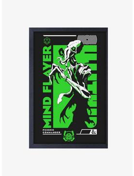 Dungeons and Dragons Mind Flayer Framed Wood Wall Art, , hi-res