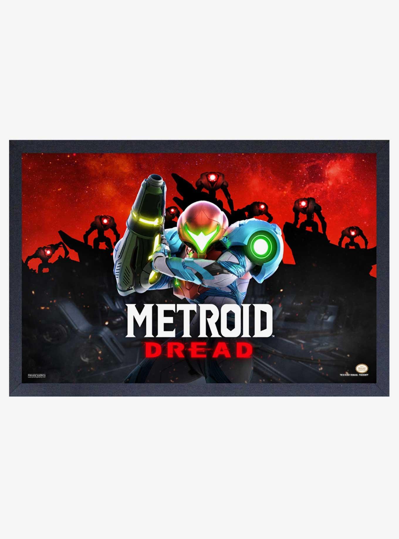 Nintendo Metroid Dread Landscape Framed Wood Wall Art