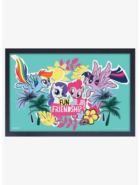 My Little Pony Fun and Friendship Framed Wood Wall Art, , hi-res