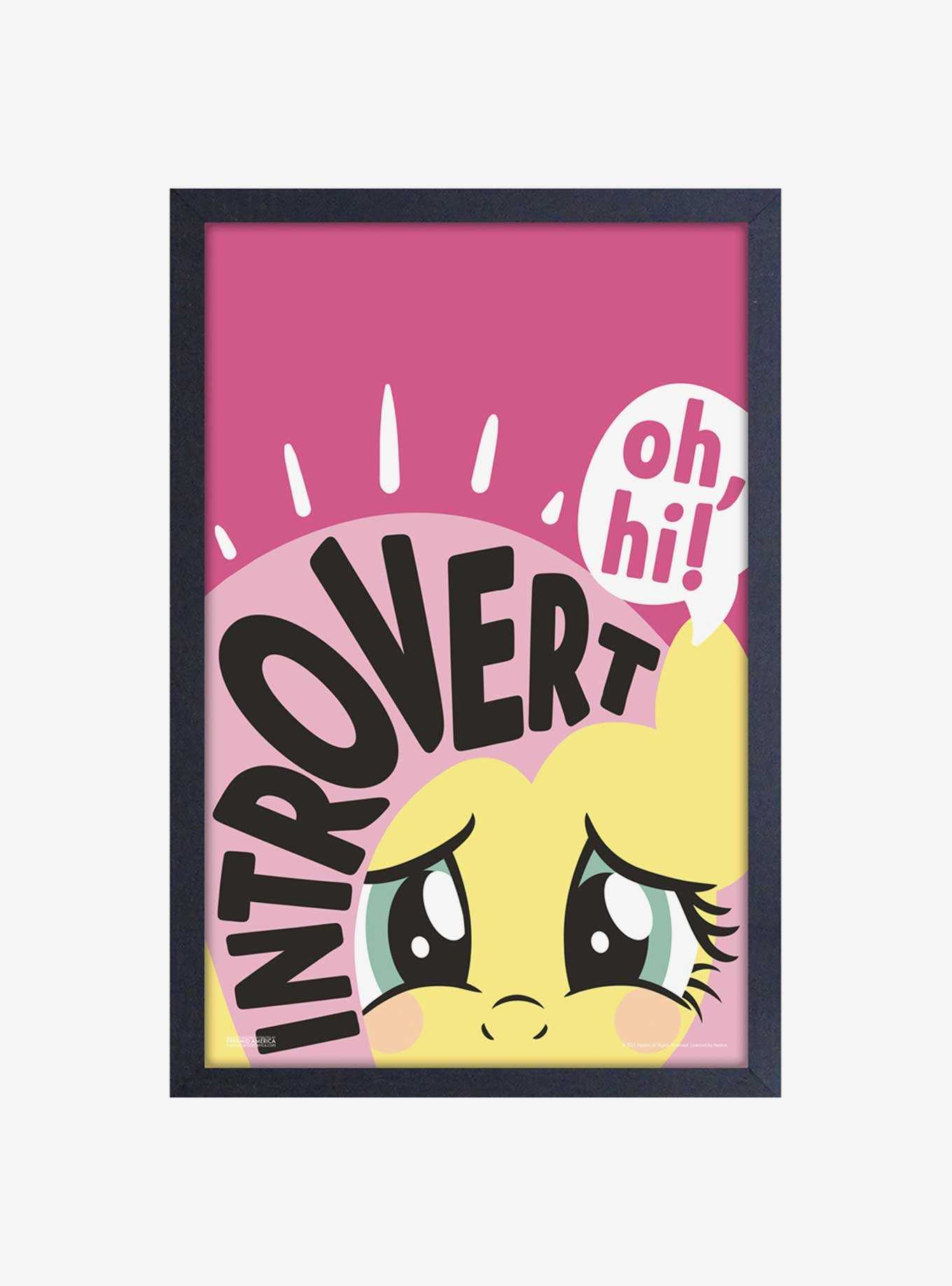 My Little Pony Introvert Framed Wood Wall Art, , hi-res