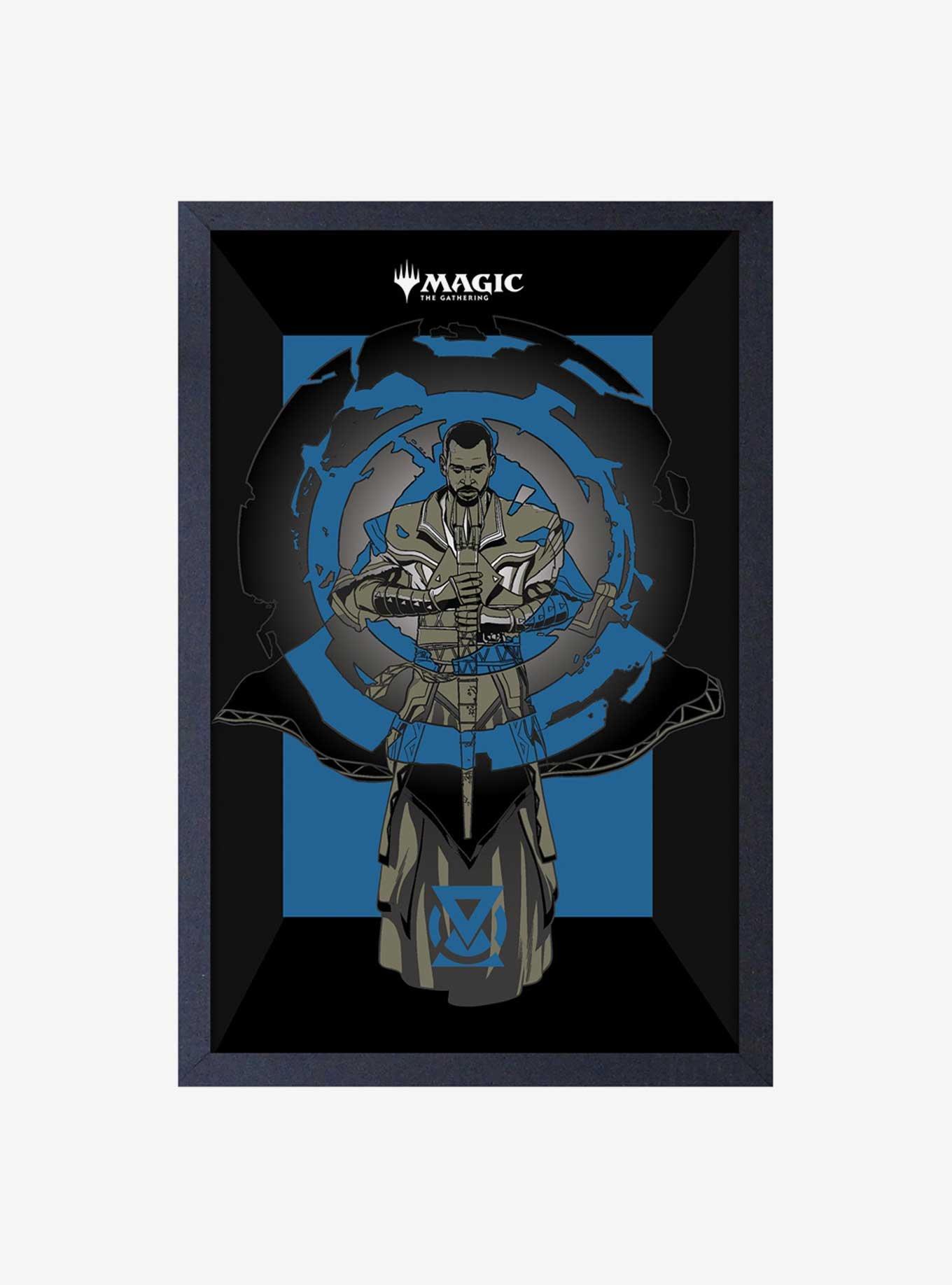 Magic The Gathering Teferi Framed Wood Wall Art