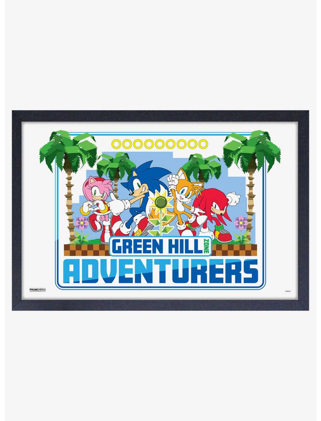 Sonic the Hedgehog Adventures Framed Wood Wall Art, , hi-res