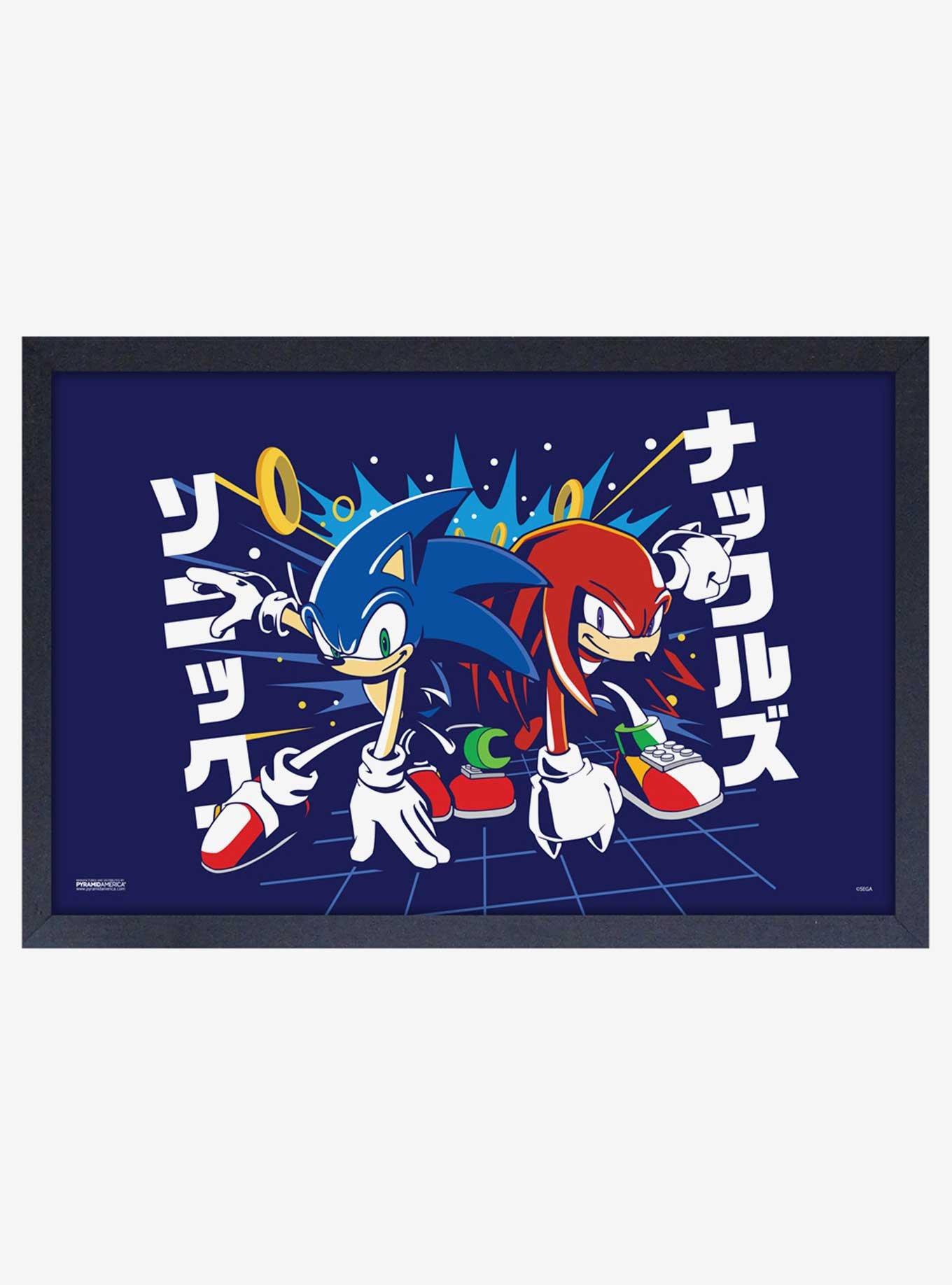 Sonic the Hedgehog Race Framed Wood Wall Art, , hi-res