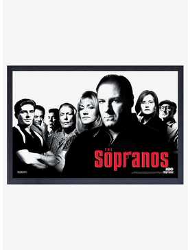 The Sopranos Group Framed Wood Wall Art, , hi-res