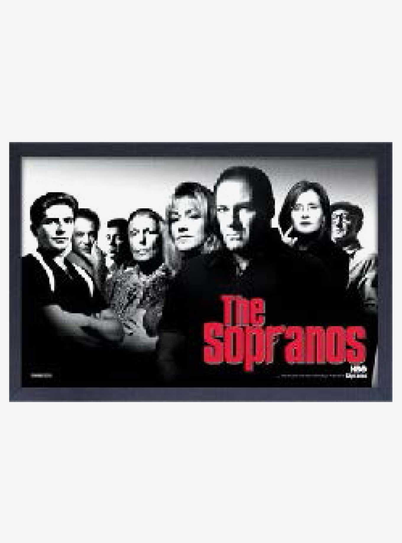 The Sopranos Logo Framed Wood Wall Art, , hi-res