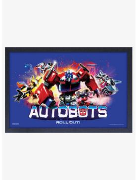 Transformers Autobots Framed Wood Wall Art, , hi-res