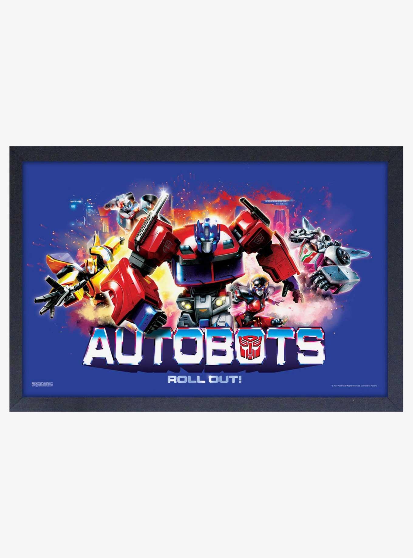 Transformers Autobots Framed Wood Wall Art, , hi-res