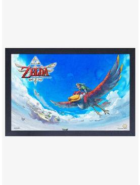 Plus Size Nintendo Legend of Zelda Skyward Sword Crimson Loftwing Framed Wood Wall Art, , hi-res