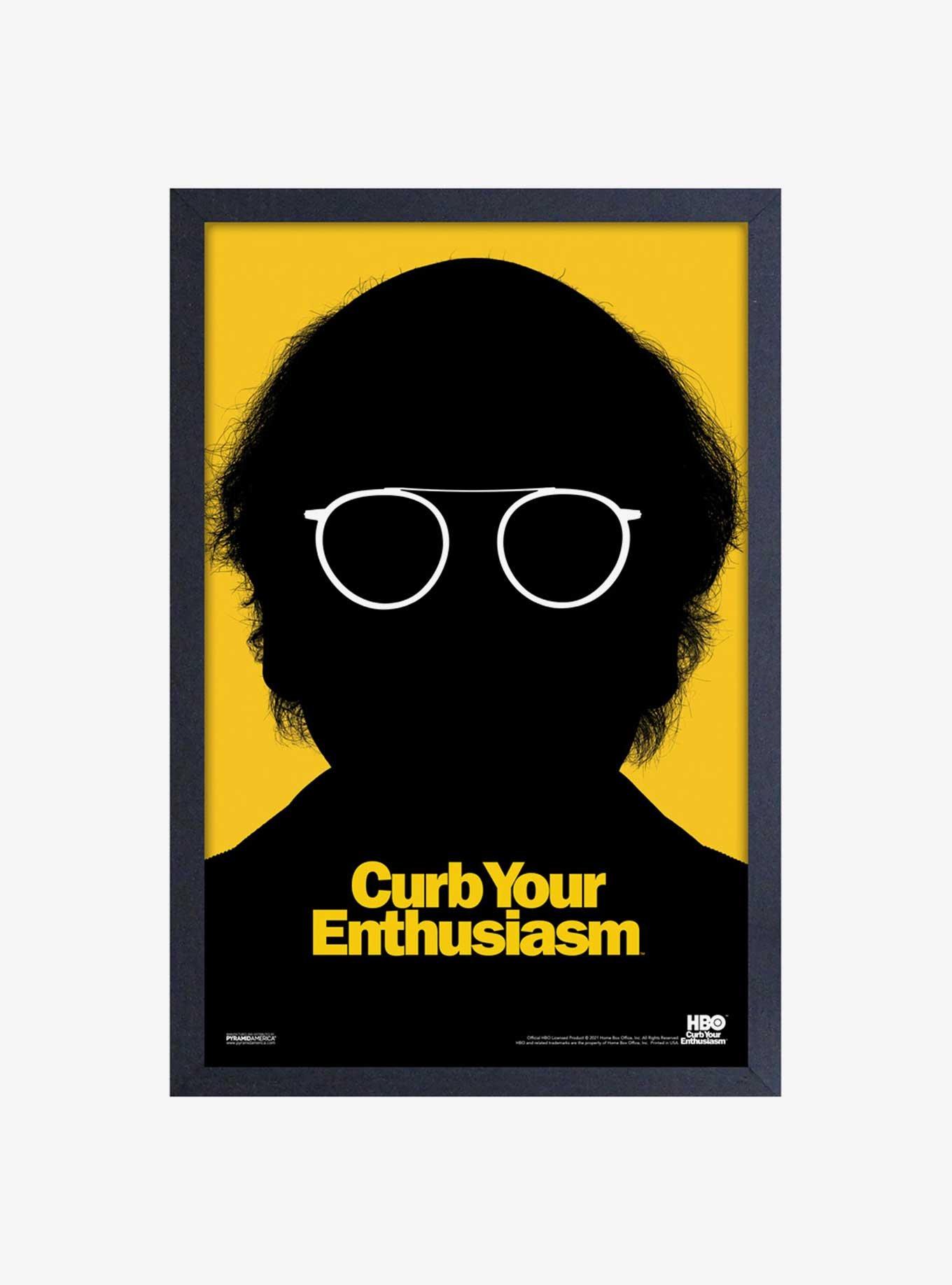 Curb Your Enthusiasm Oy Framed Wood Wall Art, , hi-res