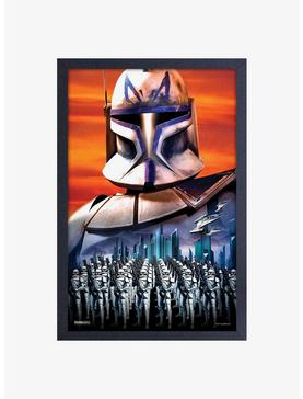 Star Wars The Clone Wars Army of Clones Framed Wood Wall Art, , hi-res