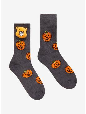 Care Bears Pumpkins 3D Plush Crew Socks, , hi-res