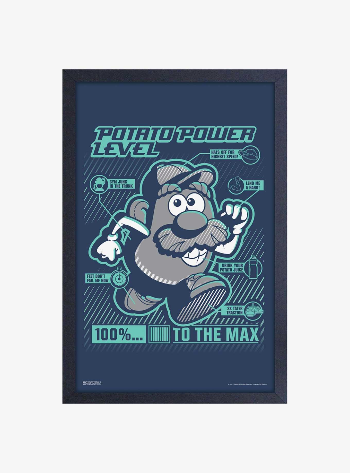 Mr. Potato Head Potato Power Framed Wood Wall Art, , hi-res