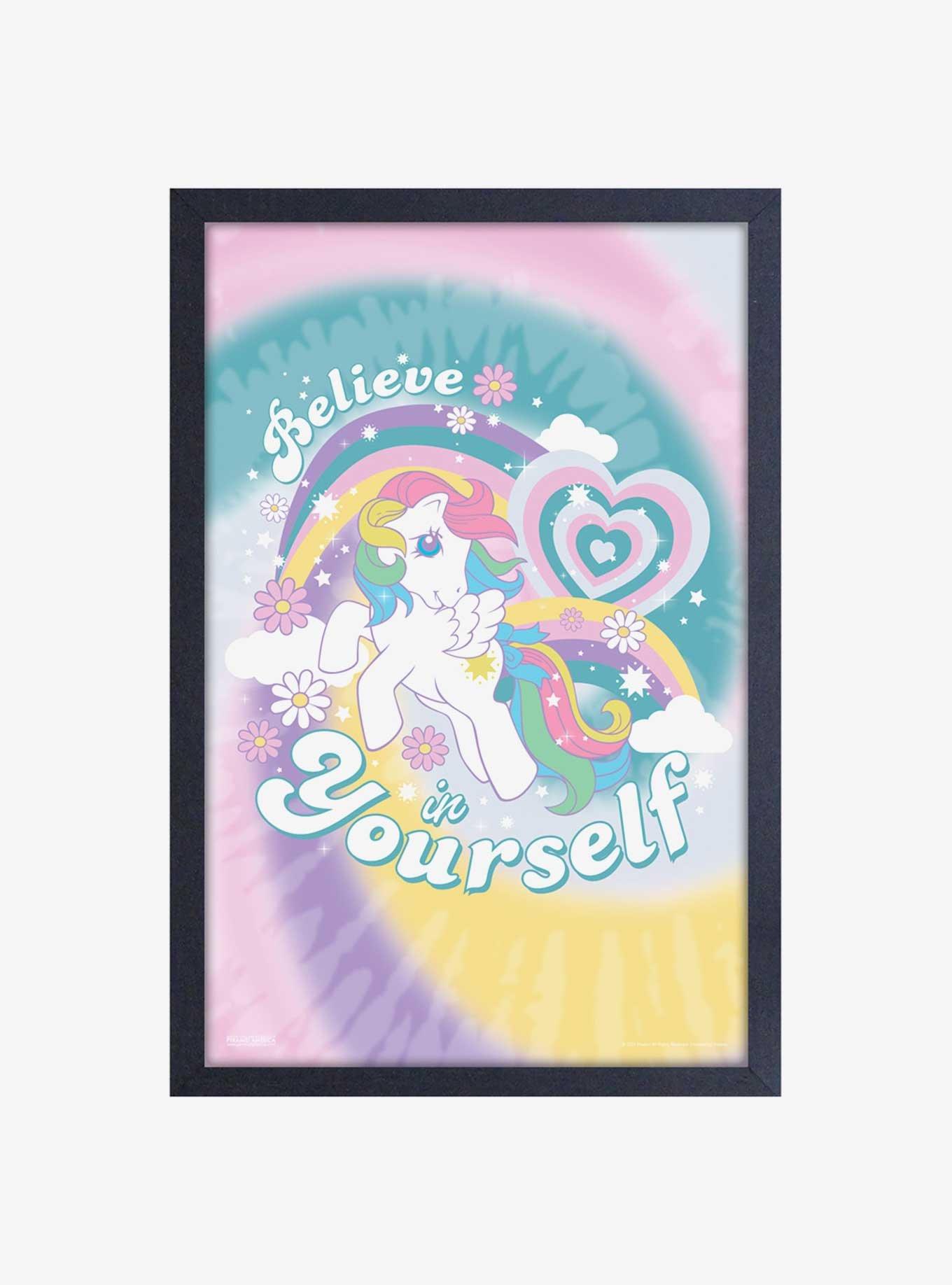 My Little Pony Believe Framed Wood Wall Art, , hi-res