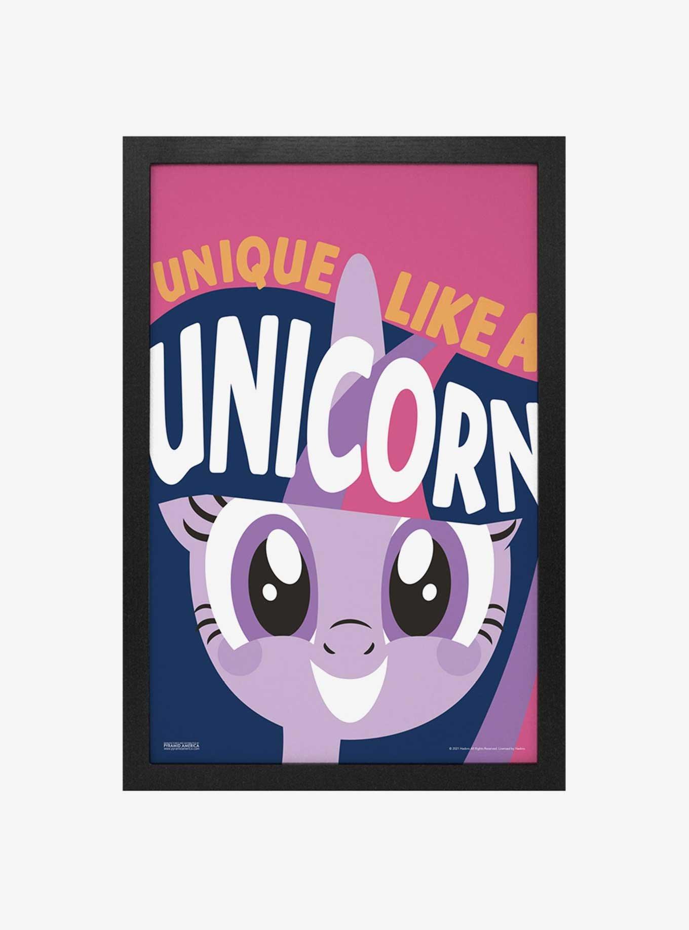 My Little Pony Unicorn Framed Wood Wall Art, , hi-res