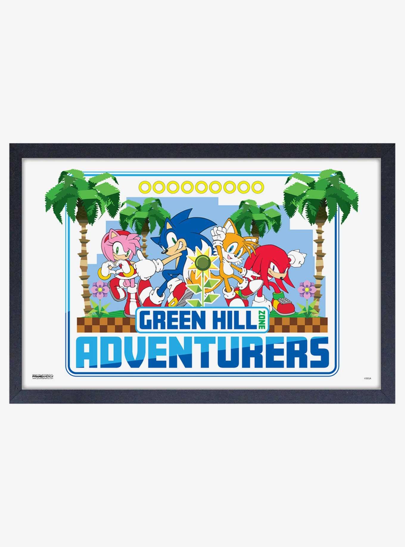 Sonic the Hedgehog Adventures Framed Wood Wall Art, , hi-res