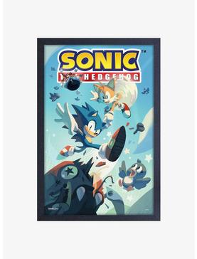 Sonic the Hedgehog Flying Birds Framed Wood Wall Art, , hi-res