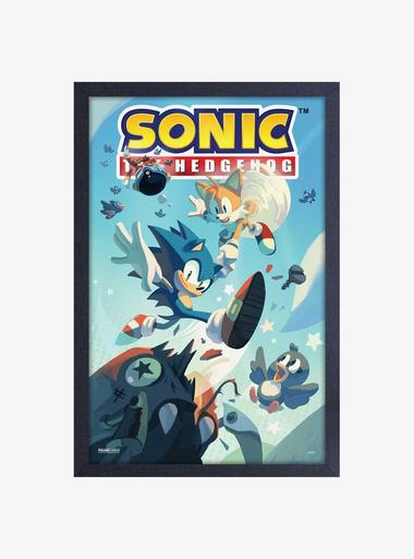 Sonic The Hedgehog movie poster (h) - 11 x 17 inches - Sonic