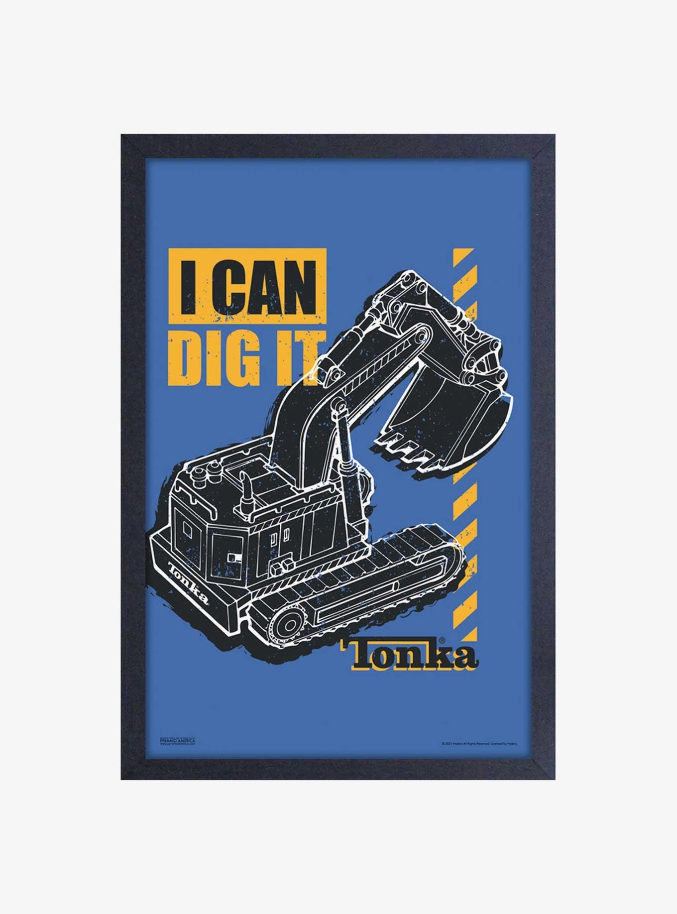 Tonka Dig It Framed Wood Wall Art, , hi-res