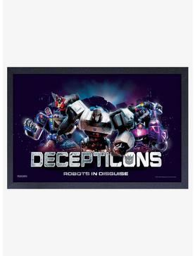 Transformers Decepticons Framed Wood Wall Art, , hi-res