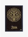 Nintendo Legend of Zelda Breath of the Wild Sheikah Eye Framed Wood Wall Art, , hi-res
