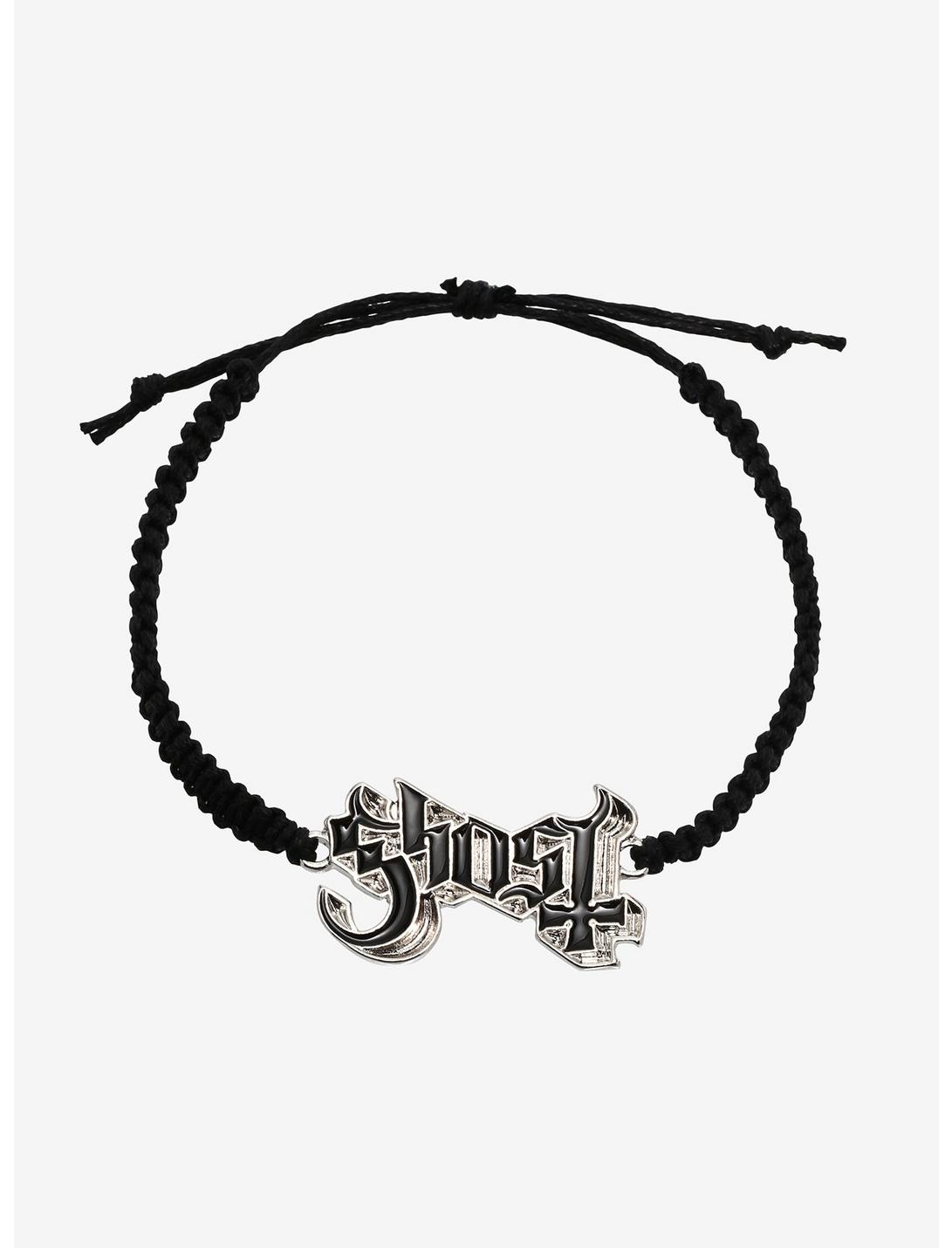 Ghost Logo Cord Bracelet, , hi-res