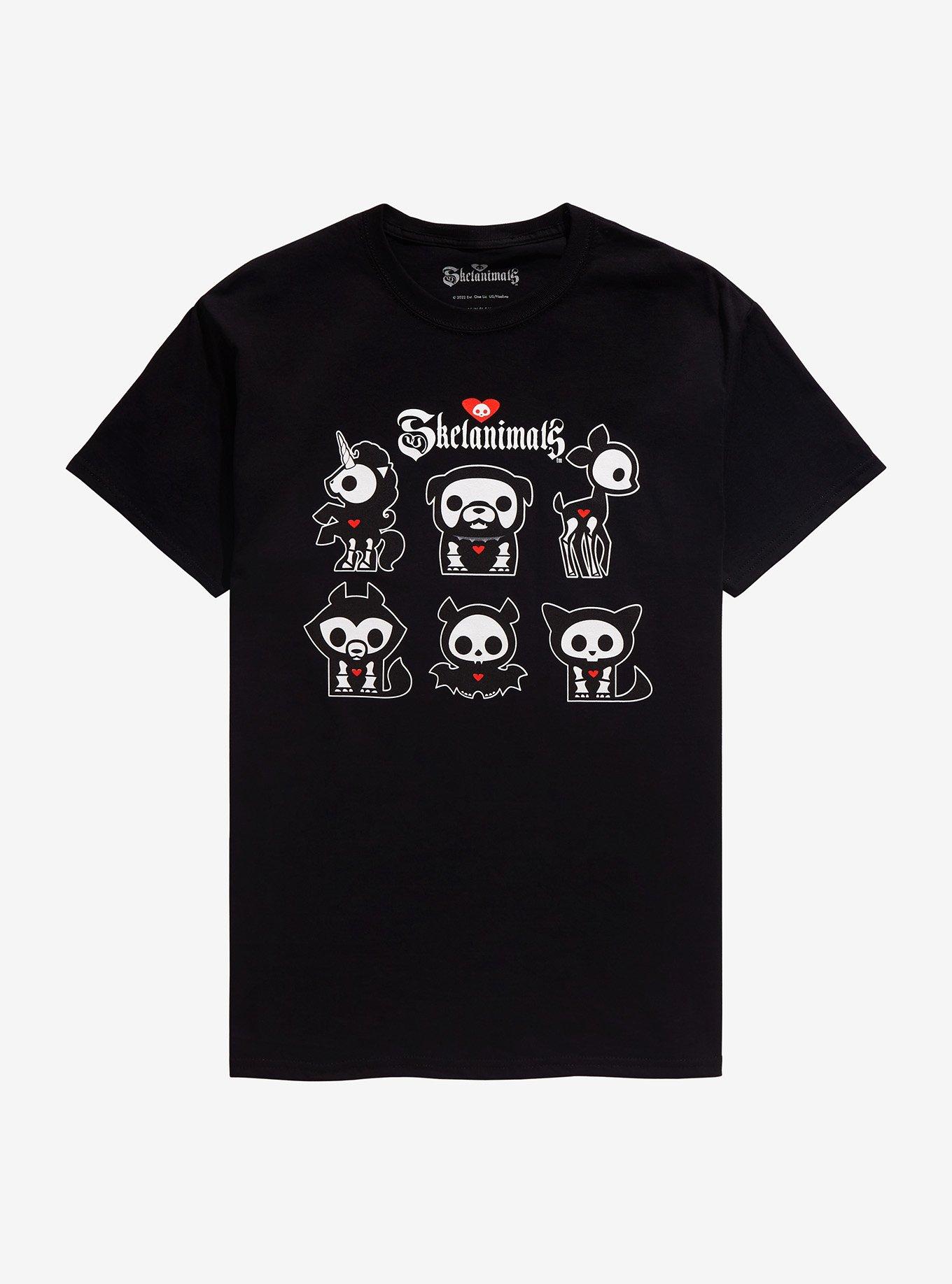 Skelanimals Group T-Shirt, BLACK, hi-res