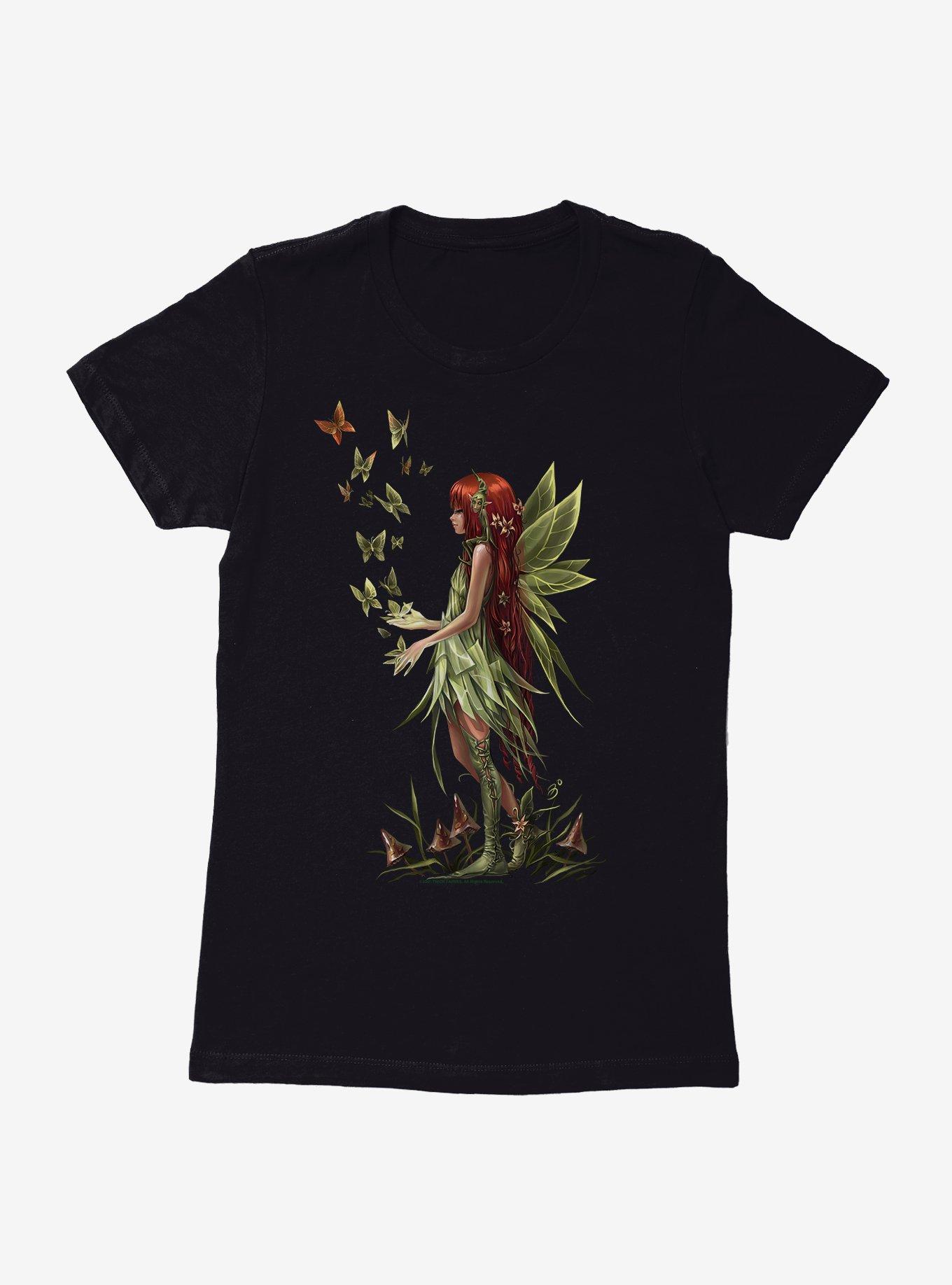 Fairies By Trick Sweet Green Fairy Womens T-Shirt, , hi-res