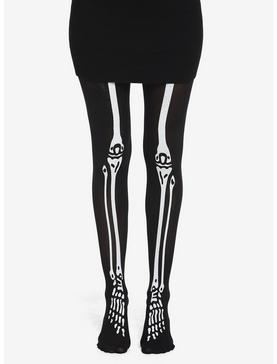 Glow-In-The-Dark Skeleton Tights, , hi-res
