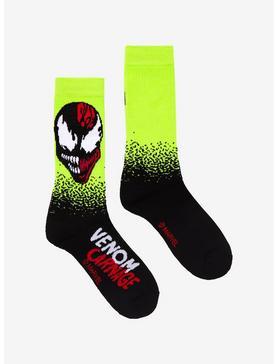 Marvel Venom & Carnage Split Face Crew Socks, , hi-res