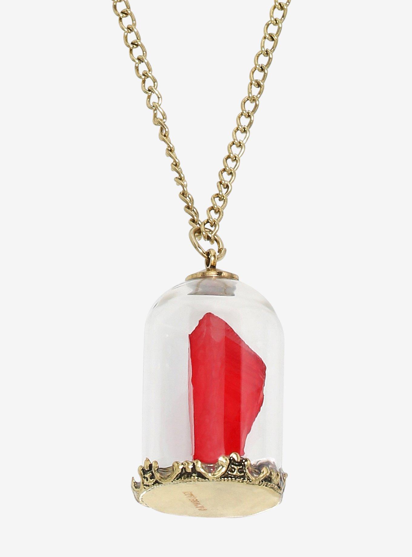 Glass dome clearance pendant necklace