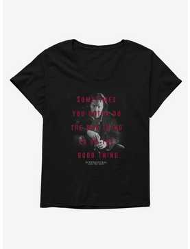 Supernatural Do Bad To Do Good Womens Plus Size T-Shirt, , hi-res