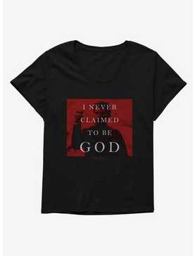 Supernatural Never Claimed To Be God Womens Plus Size T-Shirt, , hi-res