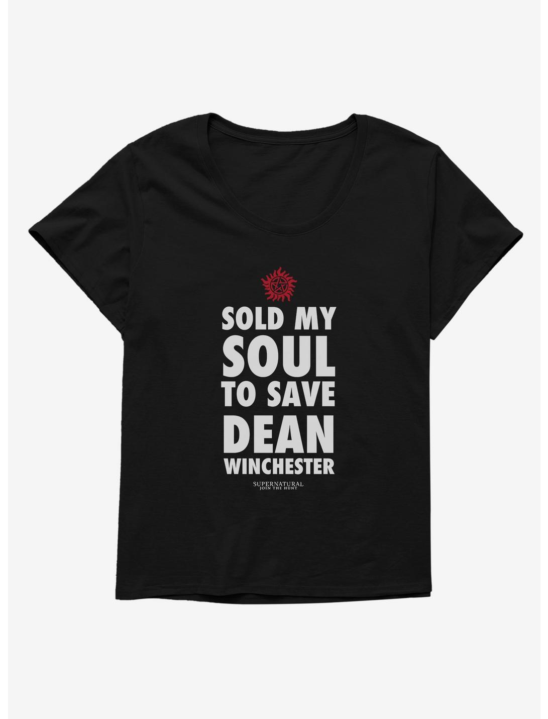 Supernatural Sold My Soul To Save Dean Winchester Womens Plus Size T-Shirt, , hi-res