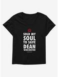 Supernatural Sold My Soul To Save Dean Winchester Womens Plus Size T-Shirt, , hi-res