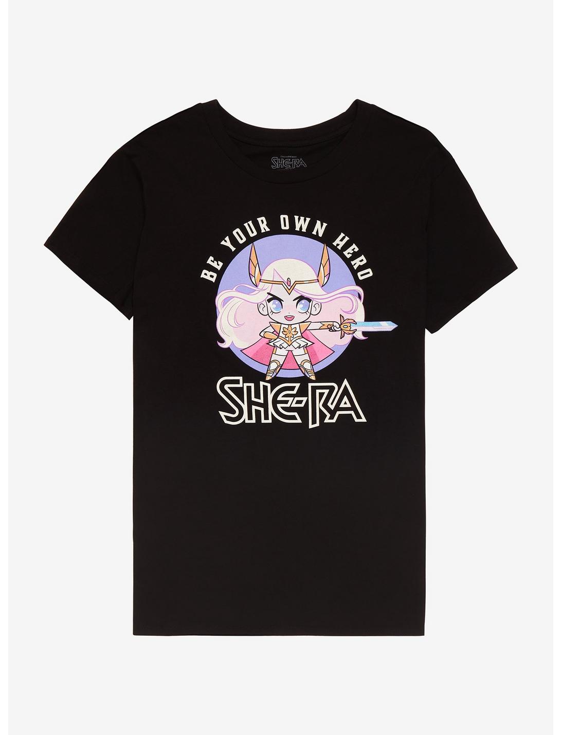 She-Ra Be Your Own Hero Chibi Boyfriend Fit Girls T-Shirt, MULTI, hi-res