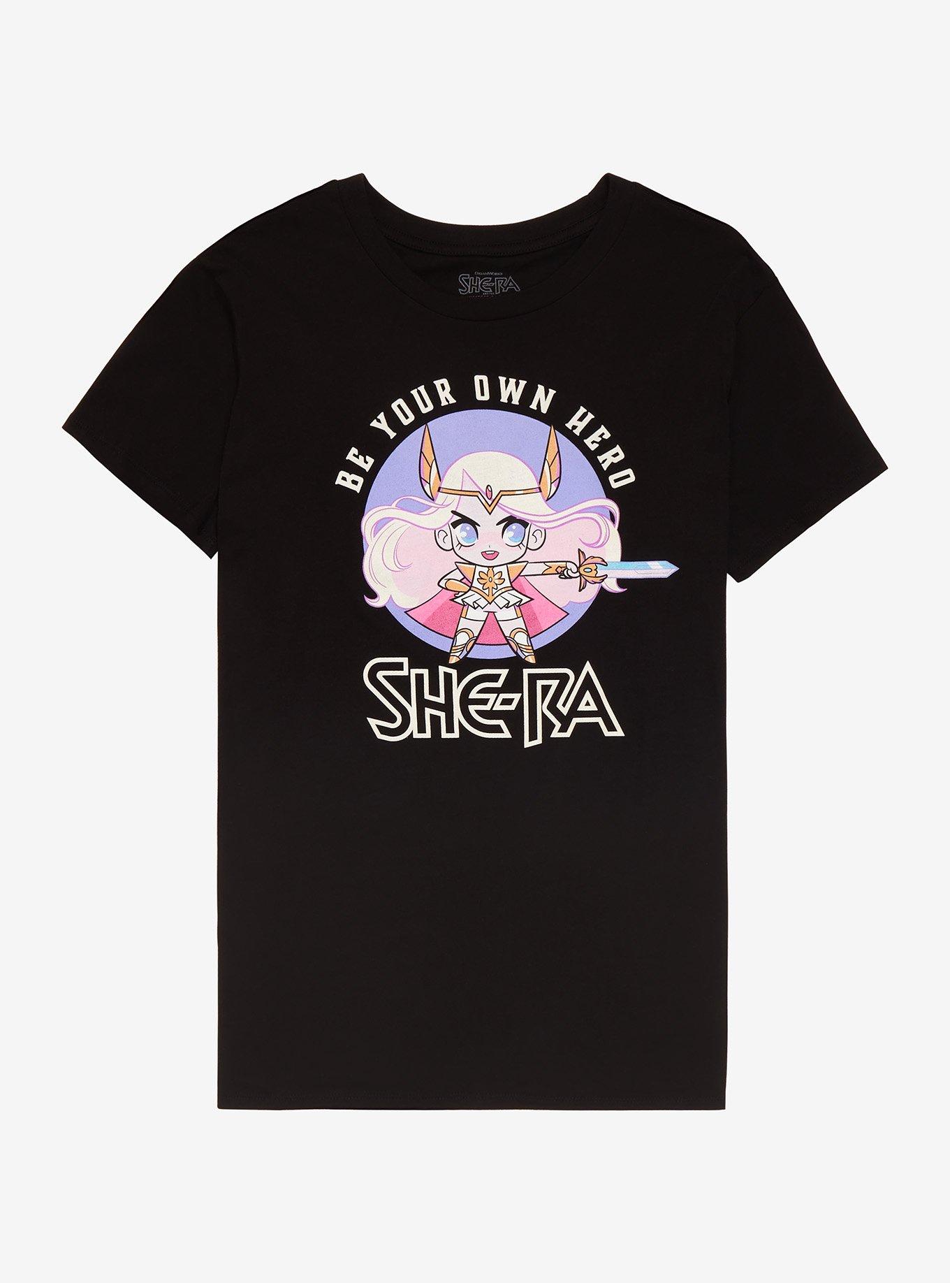 She-Ra Be Your Own Hero Chibi Boyfriend Fit Girls T-Shirt, MULTI, hi-res