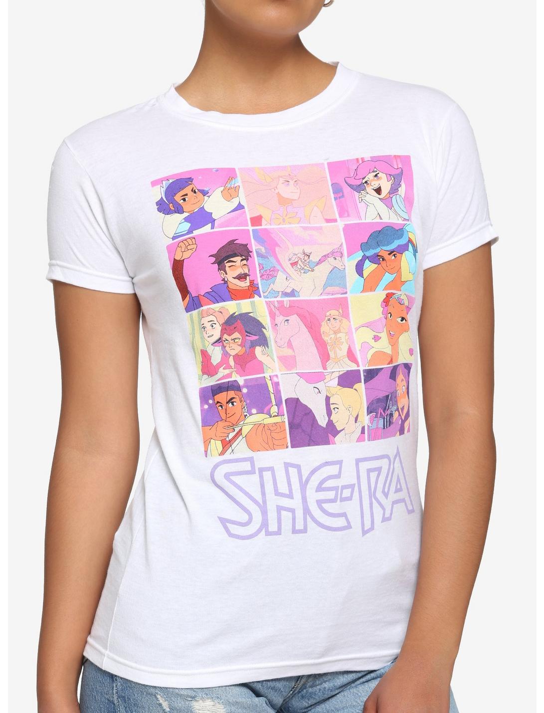 She-Ra And The Princess Of Power Grid Boyfriend Fit Girls T-Shirt, MULTI, hi-res