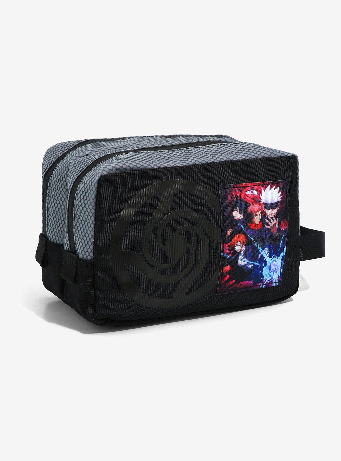 Jujutsu Kaisen Character Poster Toiletries Bag - BoxLunch Exclusive, , hi-res