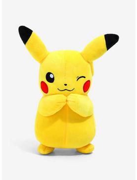 Plus Size Pokemon Pikachu Winking Plush, , hi-res