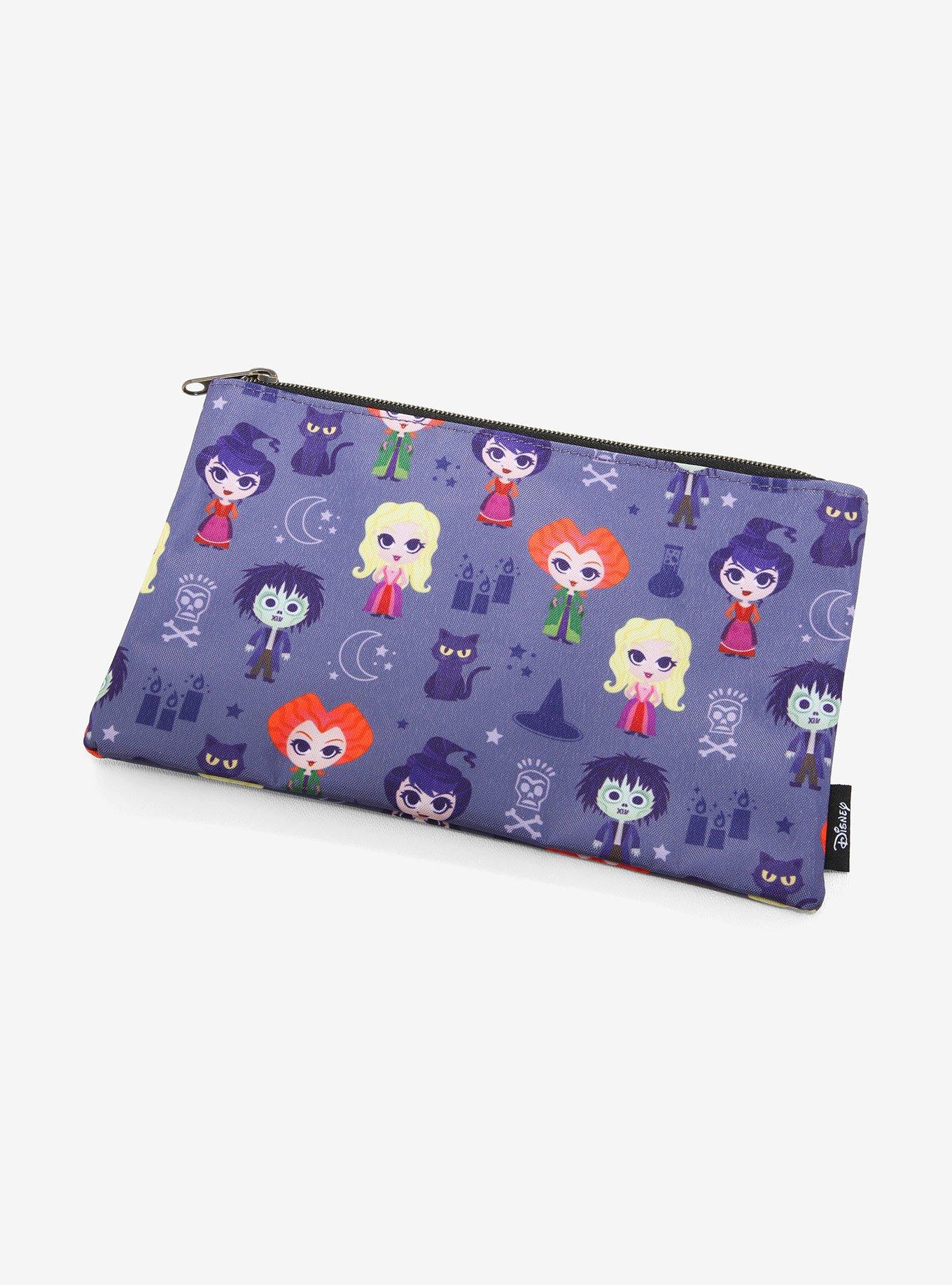 Loungefly Disney Hocus Pocus Chibi Characters Makeup Bag, , hi-res