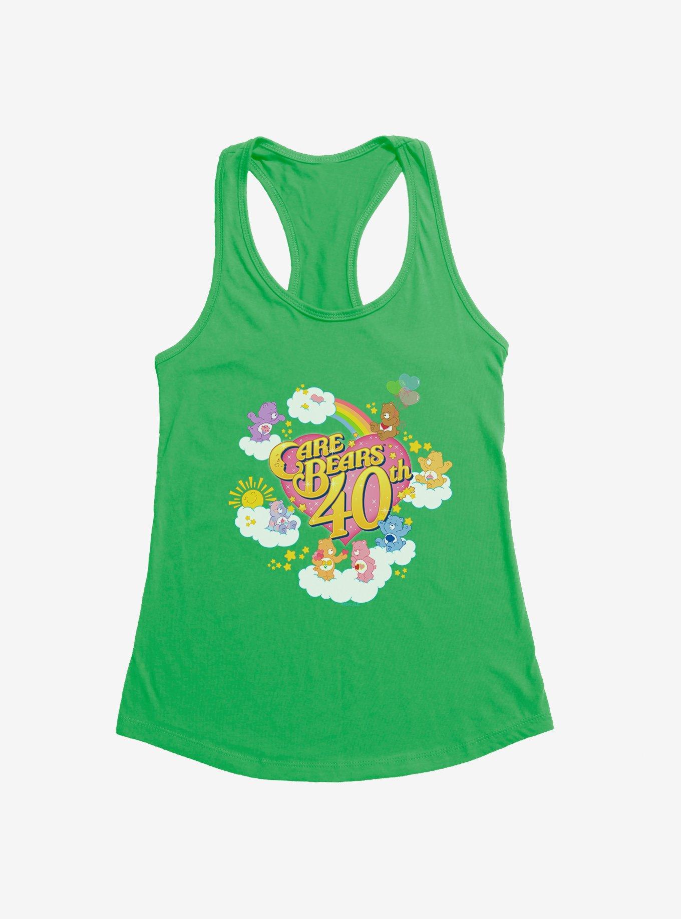 Care Bears 40th Anniversary Girls Tank, KELLY GREEN, hi-res