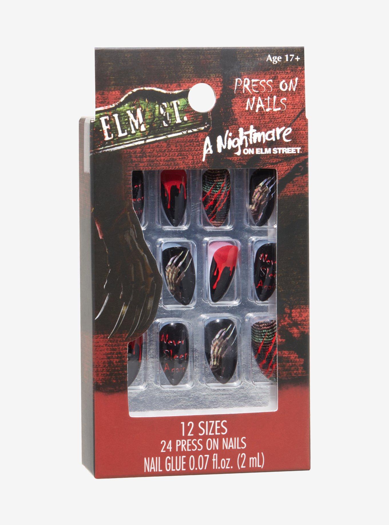 A Nightmare On Elm Street Faux Nail Set