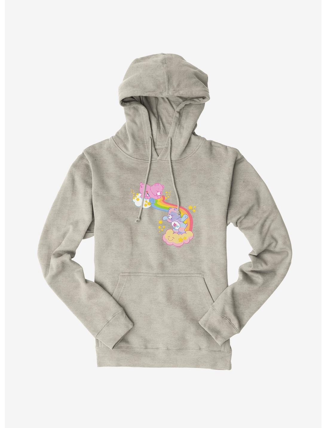 Care Bears In The Clouds Hoodie, OATMEAL HEATHER, hi-res