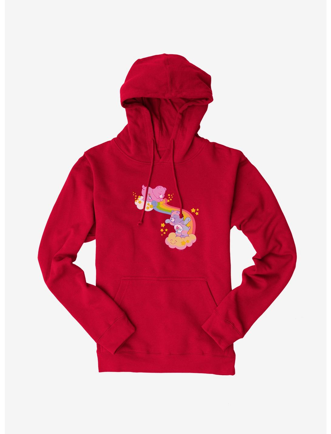 Care Bears In The Clouds Hoodie, RED, hi-res