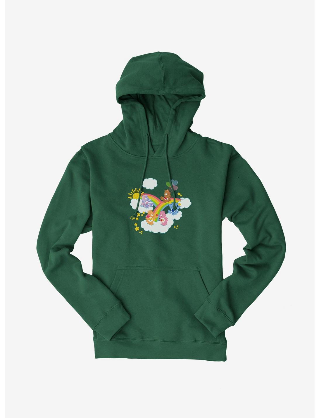 Care Bears Over The Rainbow Hoodie, FOREST, hi-res