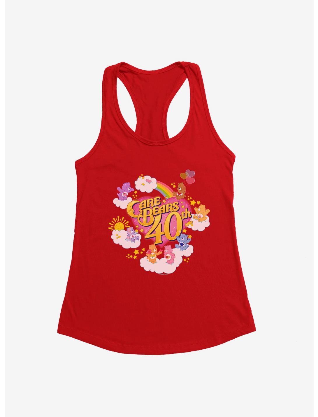 Care Bears 40th Anniversary Girls Tank, RED, hi-res